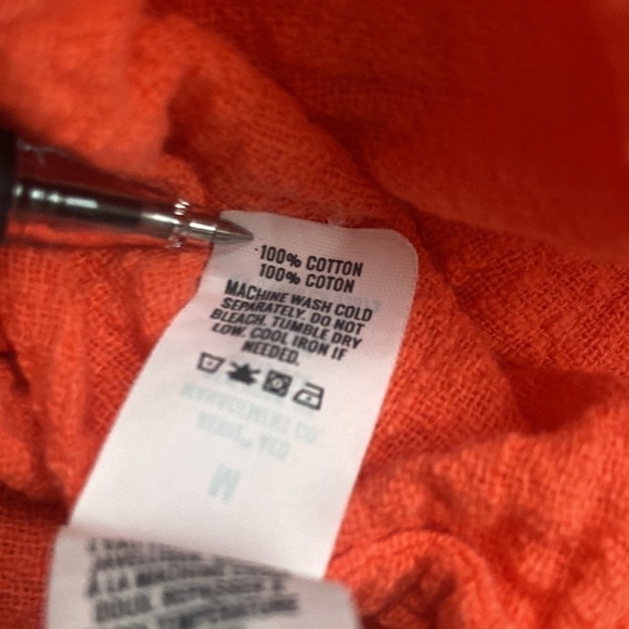 𝅺aerie l Orange Summer Tank Top - Picture 8 of 8